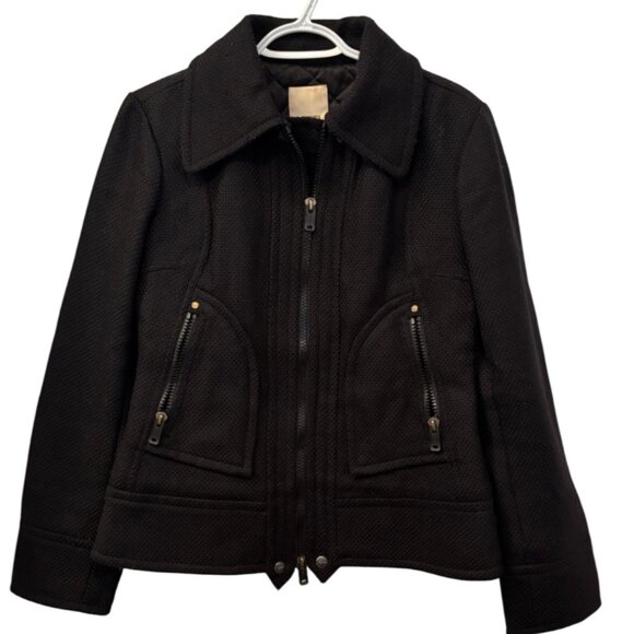 Diesel black double-ended zipper jacket size M - Picture 1 of 5